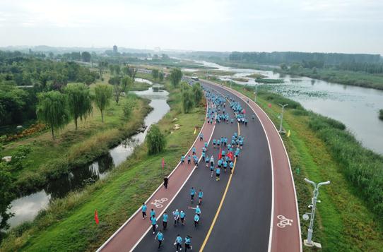 2022全国行走大运河全民健身健步走活动启动 千人